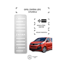 A&g Tuning Opel Zafira Lıfe 2020 Uzerı Ayak Dinlendirme Pedalı Krom Ayak Dayama Pedalı Kgagpedal000023