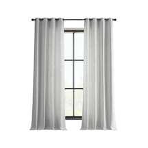Yarım  Drapes Beyaz 96 X 127 Cm Başlık Perde Tek Panel 50 x 22