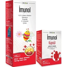 Imunol Şurup 150 Ml Imunol 40 Kapsül
