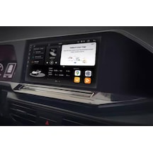 Volkswagen Caddy İle Uyumlu Android Multimedya Sistemi 4-64 Clarion 2021-2023 9"