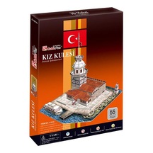 Cubic Fun 3D Puzzle Kız Kulesi 66 Parça