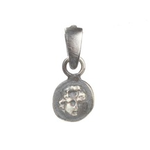 Nusret 925 Ayar Gümüş Antik Roma Dönemi Kadın Portresi Madalyon Kolye Ucu