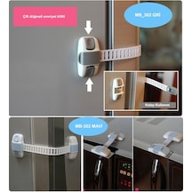 Dolap Çok Amaçlı Kilit - Mavi Çok Renkli