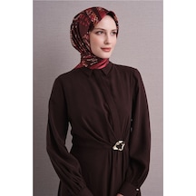 Armine Saf İpek Twill Eşarp 9634d 82 Koyu Mavi