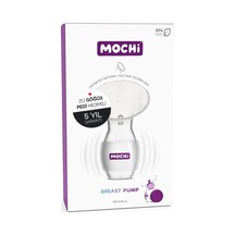 Mochi Manuel Göğüs Pompası,%100 Medikal Silikon Bpa Free 120 Ml Sessiz Taşınabilir, 2'li Göğüs Pedi Hediyel
