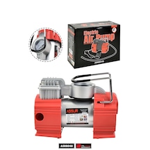 Assur ASR8048 12V Çakmaklık Giriş 150psi Hava Kompresörü Kırmızı