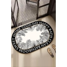 Carriera Tekli 60x100 Cm Banyo Paspas Seti, Kaydırmaz Tabanlı Djtbanyo Renkli