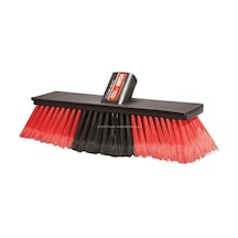 Yer Süpürme Fırçası, 25 Cm, Orta Sert Kıl, Sapsız, Dayanıklı Plastik Gövde, Ahşap Zemin Uyumlu, Çok Renkli