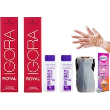 Igora Royal 6 - 68 Koyu Kumral Çikolata Kızıl 2 Adet+Oksidan 20Vol Igora Royal 6 - 68 Koyu Kumral Çikolata Kızıl 2 Adet+Oksidan 20Vol
