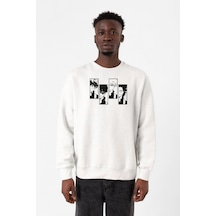 My Hero Academi Anime Class 1a Boys Beyaz Erkek 2ip Sweatshirt Beyaz