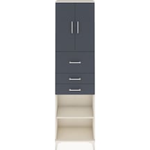 Arges Dolap 3 Raflı 3 Çekmeceli 2 Kapaklı 60x30x221 Aytaşı-an... Aytaşı