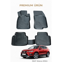 Seat Ateca 2016+uyumlu 3d Oto Paspas Premium