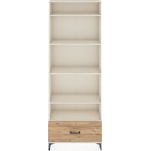 Arges Dolap 5 Raflı Tek Çekmeceli 88x30x243 Aytaşı-çam Aytaşı