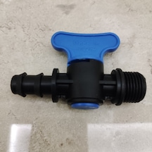 Damlama Sulama Plastik Vana 20 Mm 3/4" 25 Adet