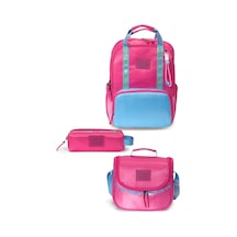 Coral High Pembe Mavi 3'lü Okul Çanta Seti Set0124416