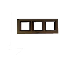 Viko Panasonic Thea 3x2m Ultima Metal Eloxal Bronz Renk Çerçeve - Wvtf28595ab-tr