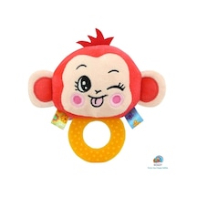 Toys Çıngıraklı Dişlik Maymunum Szy209 - Pembe Rengarenk Çok Renkli