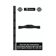 Özel Seri Güç Antrenmanı Antrenman Bireysel Spor Ak-100 Cırtlı Ağırlık Kemeri Xl 125 Cm Çok Renkli