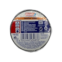 Tesa 53988 Gri Pvc Elektrik Bandı-10'lu Avantaj Paketi