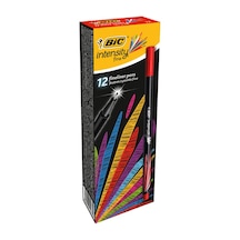 Bic Keçe Uç Kalem İnterstiy 12 Renk Kırmızı 942084 Çok Renkli