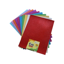 Bafix Eva Simli Yapışkanlı 50x70 10 Renk Karışık Çok Renkli