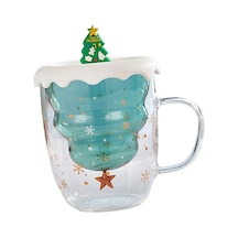 Suntek Yılbaşı Elemanları Mutfak Için Cam Kahve Noel-ağacı Noel Ağacı