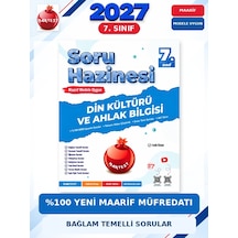 Soru Hazinesi 2027 7.sınıf Din Kültürü %100 Maarif Model Bağlam Temelli Soru Hazinesi