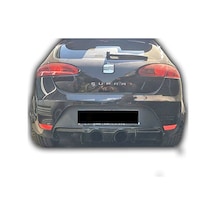 Seat Leon Mk2 Uyumlu Yedek Parça Cupra Ortadan Çift Çıkışlı Difüz