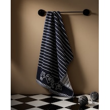 Madame Coco Flavon %100 Pamuk Yüz Havlusu - Lacivert - 50x70 Cm 8684427295960 Çok Renkli