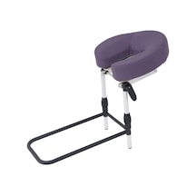 Tıshıta Ev Yatak Üstü Masaj Seti Yüz Yastığı Masaj Kafalık Pedi Yüksekliği Ayarlanabilir Yatma Yüzeyi Göz Cerrahisi İçin Pu'dan Yapılmış Ergonomik Ped, Mor