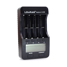 Reedark "liitokala Lii-500 Akıllı Şarj Cihazı - 4 Yuvalı, Lcd Ekranlı, Li-ion & Ni-mh Pil Şarjı"