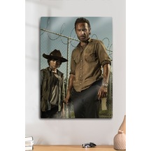 Metal Tablo - The Walking Dead, Twd, Rick Grimes, Dizi Poster Film Tablosu