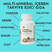 Forever Nature-Min Multi Mineral İçeren Takviye Edici Gıda 180 Tablet