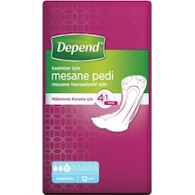 Depend Kadın Mesane Pedi Normal 12'Li Depend Kadın Mesane Pedi Normal 12'Li