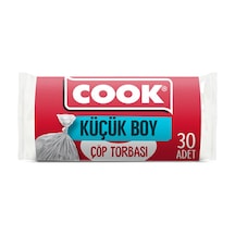 3 Adet Cook Çöp Torbası Küçük Boy 30'lu
