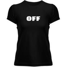 Off Tasarımı Kadın Tişört