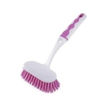 -softline Lavabo Ve Küvet Fırçası Açık Ahşap