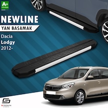S-dizayn Dacia Lodgy Newline Aluminyum Yan Basamak 203 Cm 2012 Üzeri A+ Kalite