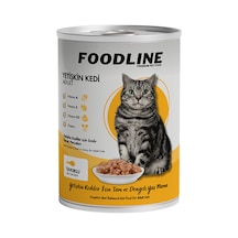 Foodline Tavuklu Yetişkin Kedi Konservesi 400 G