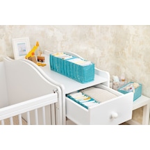 Buti Baby Akordiyon Organizer Çekmece Düzenleyici Small Turkuaz 1 Mavi