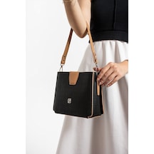 Just Polo Kadın El Ve Omuz Çantası 6011mh Siyah