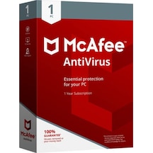 Mcafee Antivirus 2023 1 Yıl 1 Pc Online Teslim (170958115)