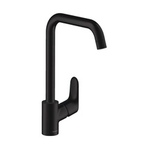 Hansgrohe Focus 260 Eviye Bataryası Mat Siyah 31820670