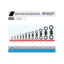 Owner 52445 King Stainless Swivel 4