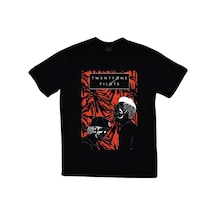 Stoned&Fame Twenty One Pilots Baskılı Unisex %100 Siyah T-shirt SIYAH