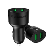 Tronsmart Çift Usb Çıkışlı Dual Port Qc 3.0 Hızlı Araç Şarj Cihaz