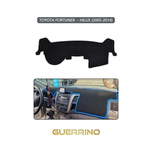 Toyota Fortuner - Hılux 2005-2014torpido Koruma Halısı Gri Kenar