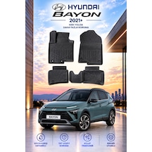 Hyundai Bayon 2021+ Aracınıza Özel Üretim Havuzlu Paspas Takımı A+ -mod-