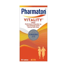 Pharmaton Multivitamin Mineraller Ve Ginseng G115 İçeren Takviye Edici Gıda 30'lu 2'li Avantaj Pake