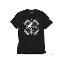 Ensiferum Skull Siyah Tişört